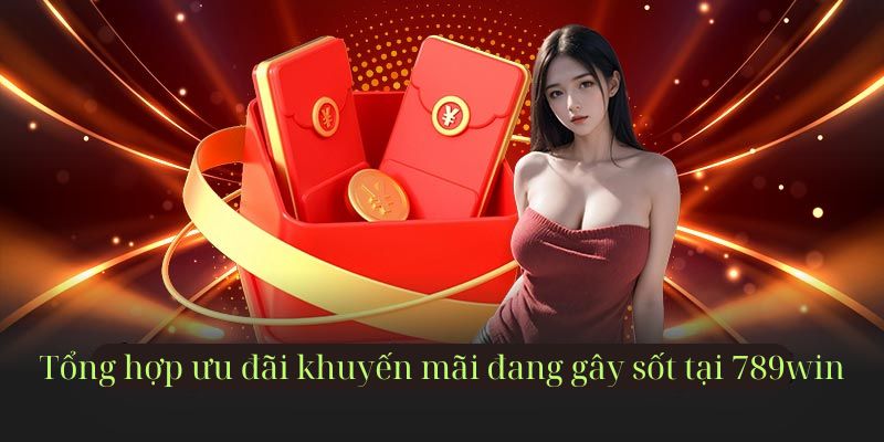 Tổng hợp ưu đãi khuyến mãi đang gây sốt tại 789win